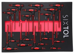 Moduł narzędziowy do wózka warsztatowego MECHANIC TOOL TRAY 5, 18 szt.