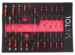 Modul z narzędziami do wózka warsztatowego MECHANIC TOOL TRAY 8, 21 szt.
