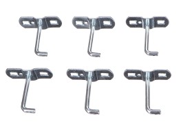 Zestaw haków do wózka warsztatowego MECHANIC TROLLEY, 20 szt.