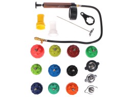 Zestaw do testowania układu chłodzenia MECHANICZNY TESTER CHŁODZENIA 18, 0-2,5 bar, 18 szt.