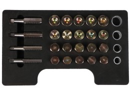 Zestaw do naprawy gwintów misek olejowych MECHANIC OIL PAN SET 64, 64ks